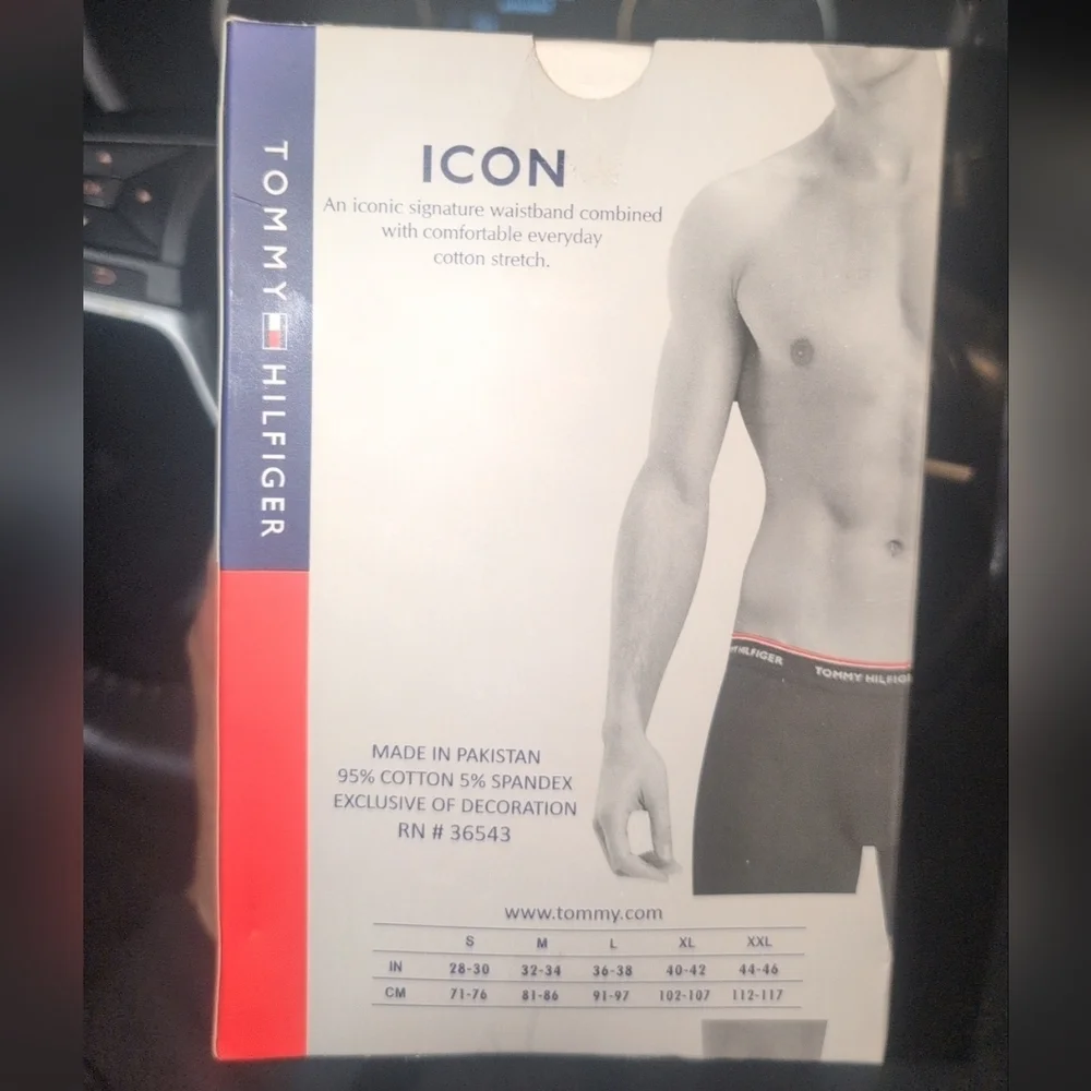 Tommy Hilfiger Essentials Boxer Shorts 3pk Size Medium